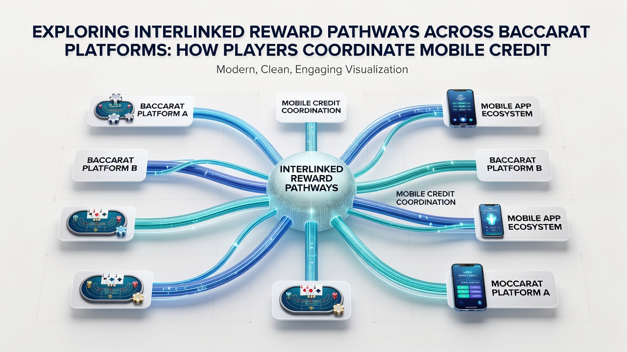 Diagram showing mobile credit flow into international baccarat tournament qualification stages