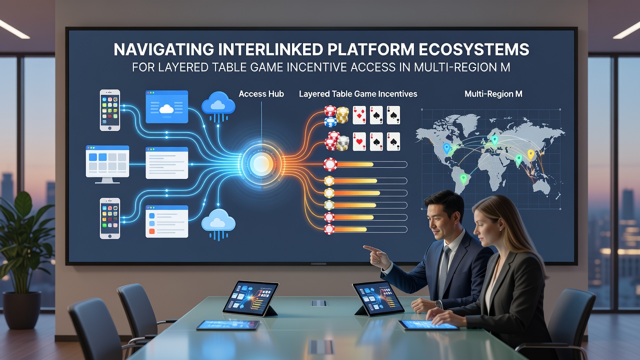 Diagram of multi-region incentive pathways in table game platforms