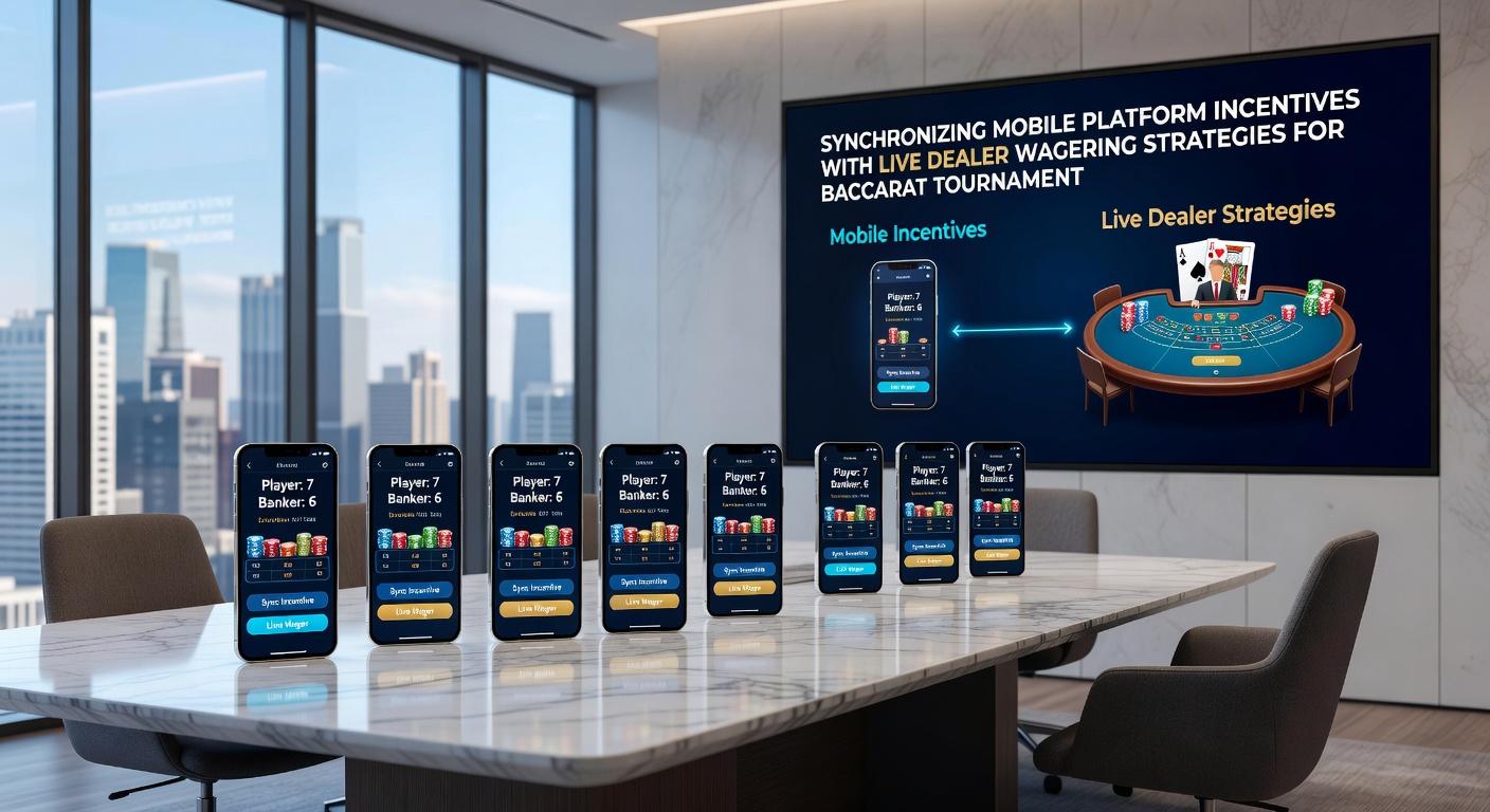 Split view of smartphone screen showing active baccarat tournament and live dealer interface